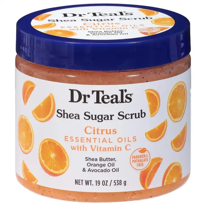 Dr. Teal‘s Citrus Shea Sugar Scrub 19 oz