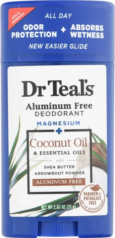 Dr. Teal‘s Coconut Oil Aluminum Free Deodorant 2.65 oz