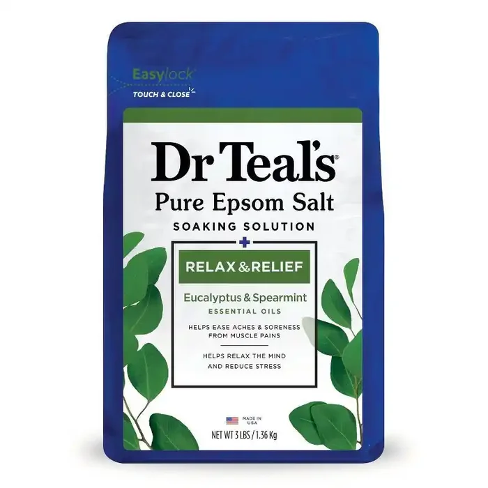 Dr. Teal‘s Eucalyptus Spearmint Pure Epsom Salt Soaking Solution