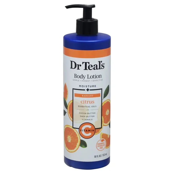 Dr. Teal‘s Moisture + Radiant Citrus Body Lotion 18 fl oz