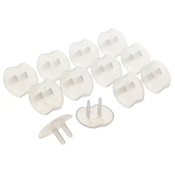 DREAMBABY CLEAR PLASTIC OUTLET PROTECTOR 12 PK