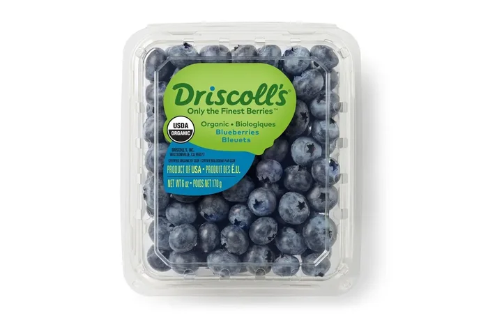 Driscoll‘s Blueberries, Organic Blueberries, 6 oz.