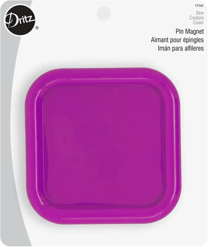 Dritz Pin Magnet Square Asst. Colors