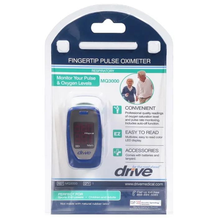 Drive Fingertip Pulse Oximeter 1 ea