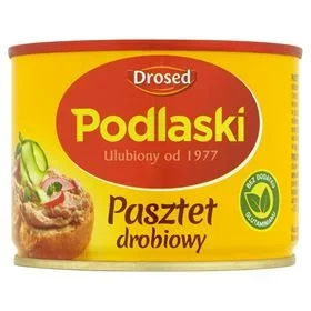 DROSED PODLASKI GEFLÜGELPASTETE 195 G 12 STK