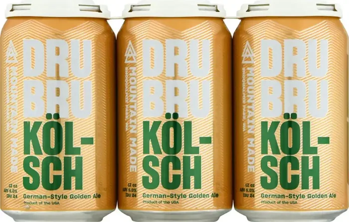 Dru Bru Brewing Dru Bru Kolsch German-Style Golden Ale