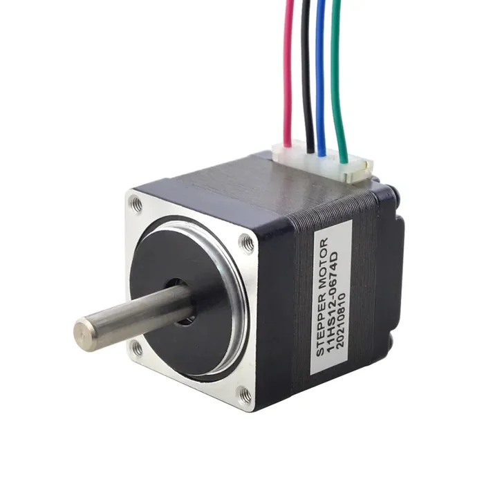 Dual Shaft Nema Motor 11 Bipolar with 4 Wires