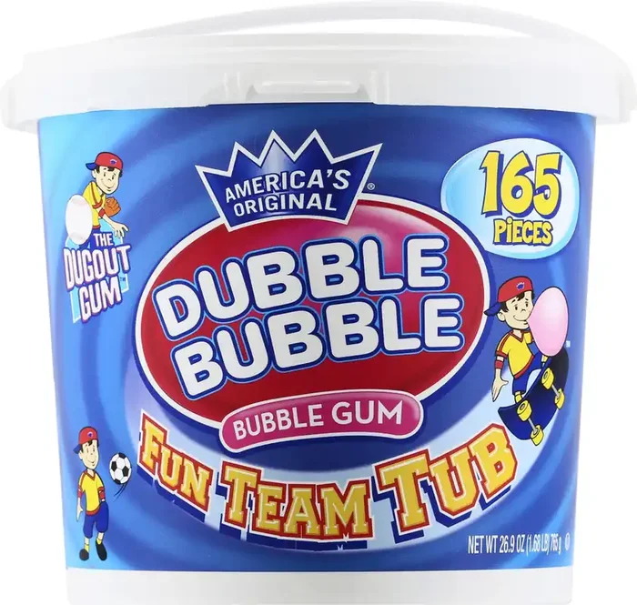 Dubble Bubble Concord Gum Dubble Bubble Tub