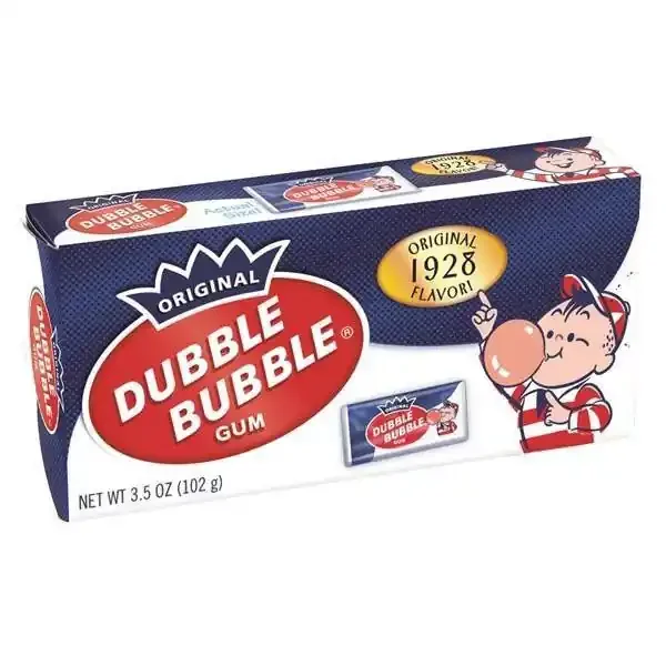 Dubble Bubble Double Bubble Nostalgic Theater Box – 3.5 oz