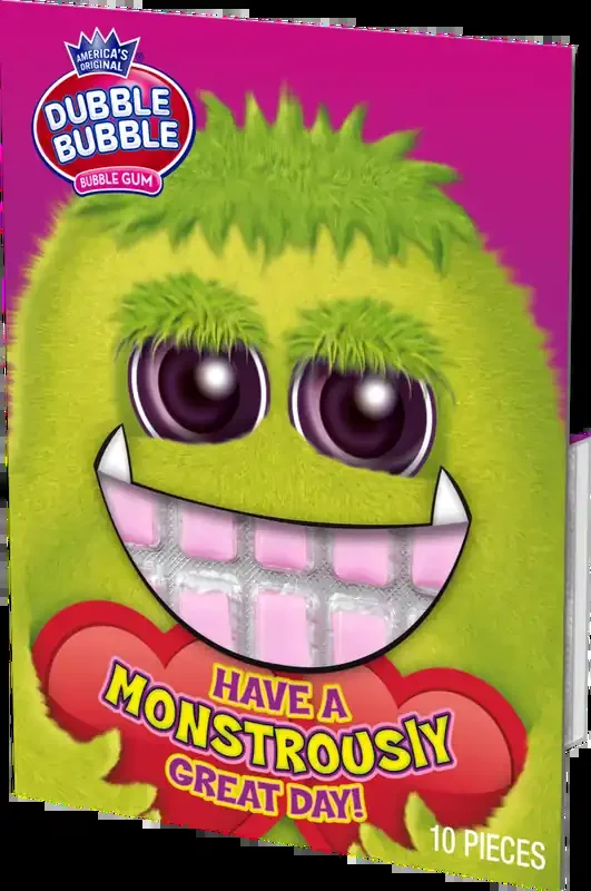 Dubble Bubble Monster Cards