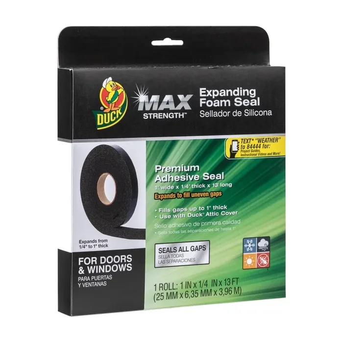 Duck Max Strength Expanding Foam Seal – Black