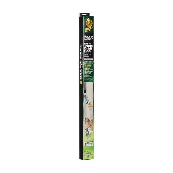 Duck Max Triple Draft Door Insulating Seal – Clear