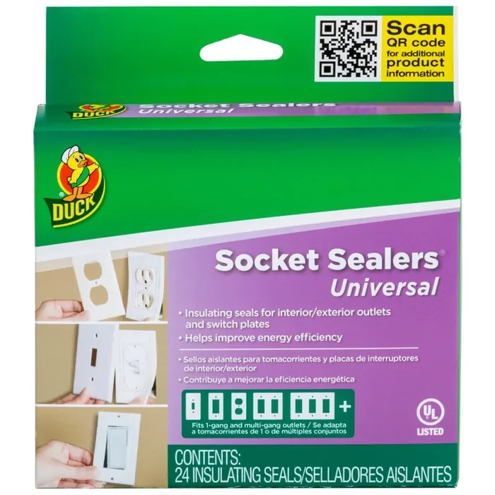Duck Socket Sealers Universal Insulating Seals