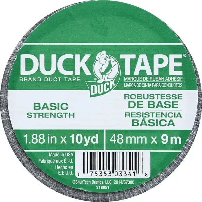 Duck Tape 10Y Silver