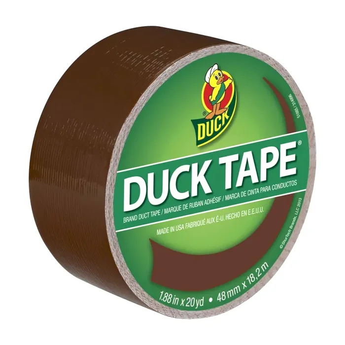Duck Tape Brand Duct Tape, Brown, 1.88 in. x 20 yd.