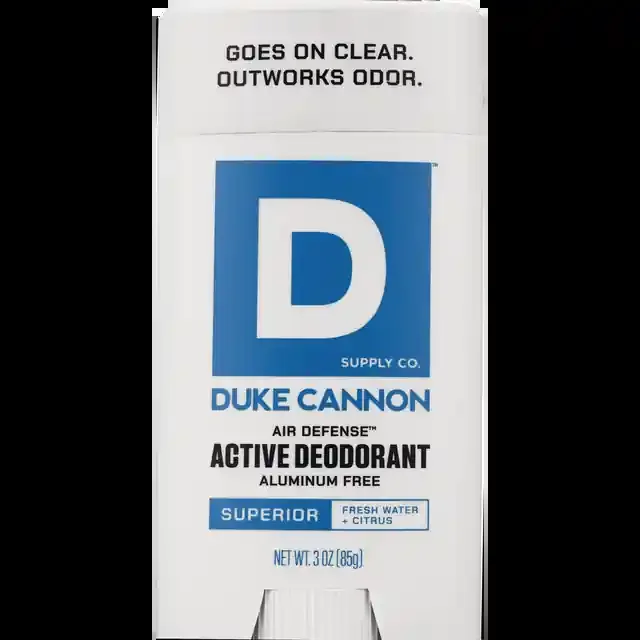 Duke Cannon Aluminum Free Deodorant, Superior, 3 Oz
