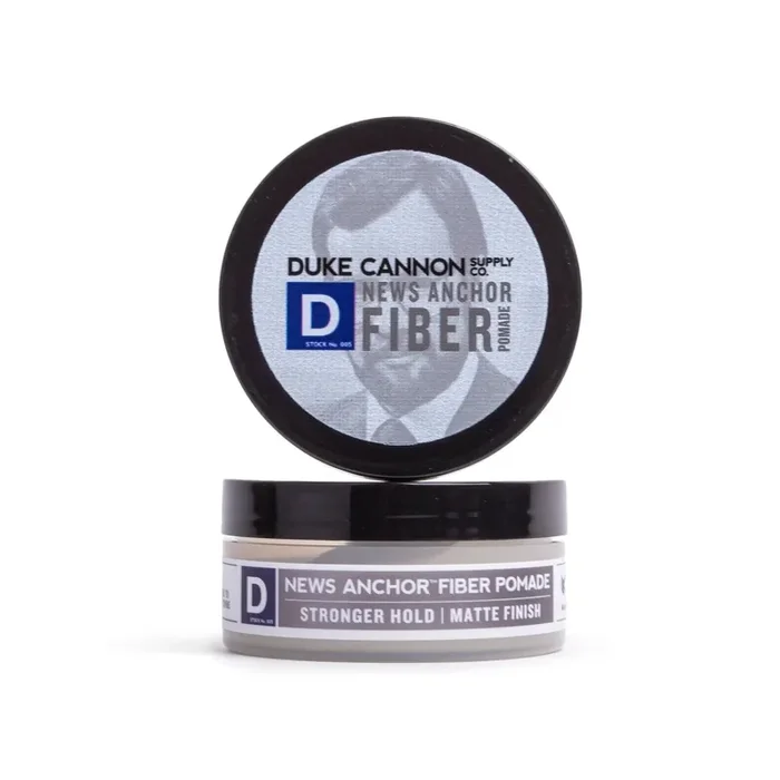 Duke Cannon News Anchor Fiber Pomade Travel Size