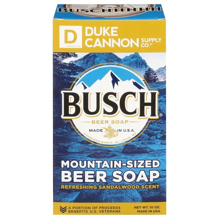Duke Cannon Sandalwood Soap Bar Bush Beer