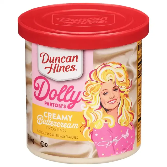 Duncan Hines Dolly Parton‘s Creamy Buttercream Frosting 16 oz