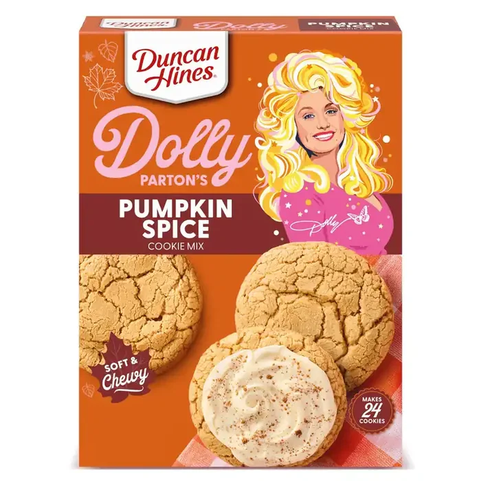 Duncan Hines Dolly Parton‘s Pumpkin Spice Cookie Mix