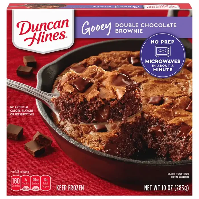 Duncan Hines Gooey Double Chocolate Brownie 10 oz