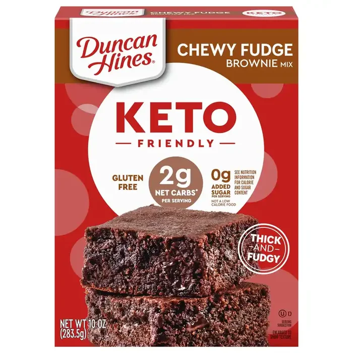 Duncan Hines Thick and Fudgy Chewy Fudge Brownie Mix – 10 oz