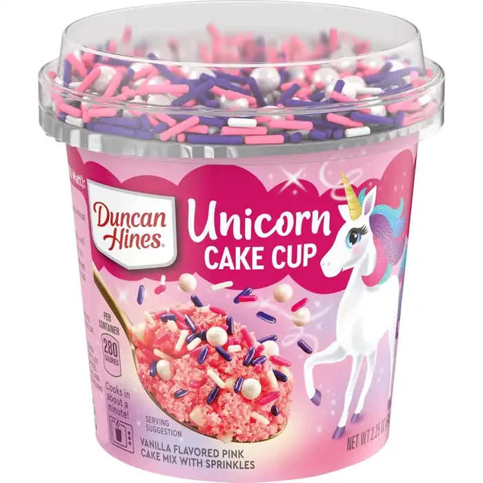Duncan Hines Unicorn Cake Cup