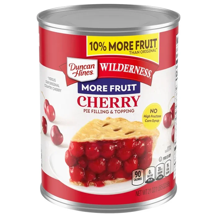 Duncan Hines Wilderness Cherry Pie Filling & Topping 21 oz