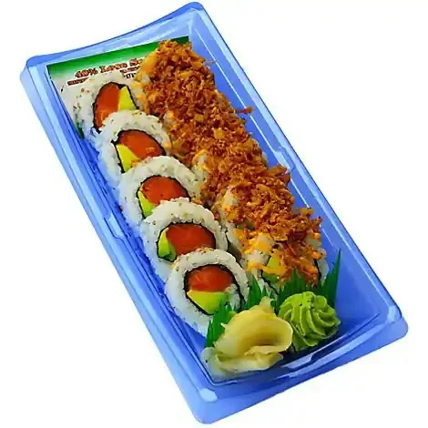 Duo Combo Salmon Avo & Crunchy Ca Roll – 8.45 Oz