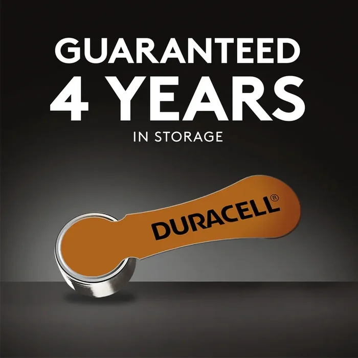 Duracell Size 312 Hearing Aid Batteries, Brown, 24 Ct