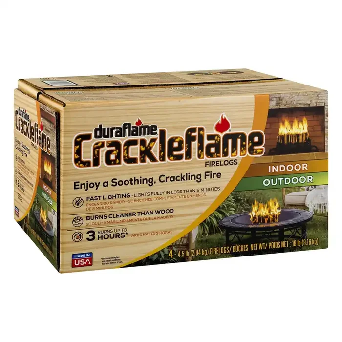 Duraflame Crackleflame Firelogs 4 – 4.5 lb Firelogs
