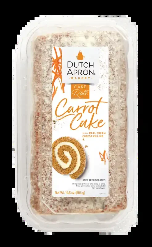 Dutch Apron Bakery Carrot Cake Roll