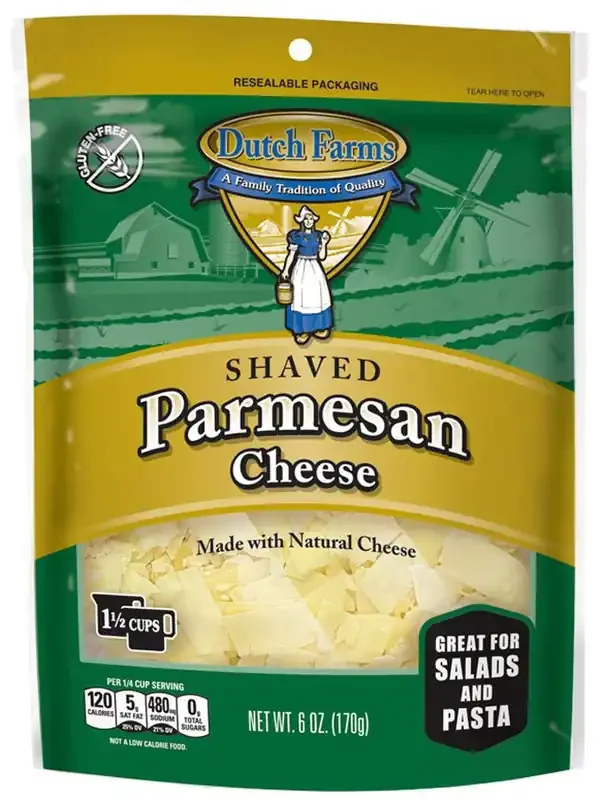 Dutch Farms Shaved Parmasean Cheese