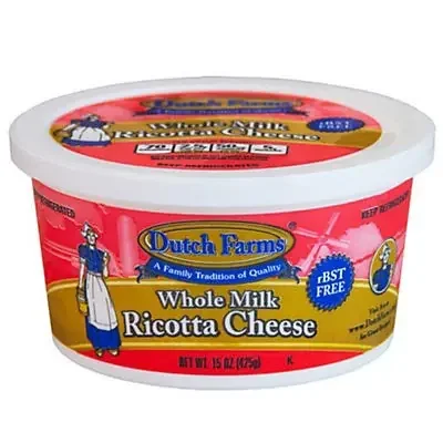 Dutch Farms Whole Milk Ricotta Cheese
