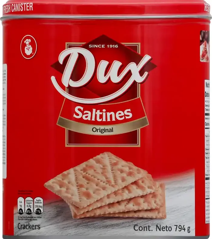 Dux Saltin Galletas Originale (Saltine Crackers) Canister