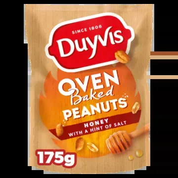 Duyvis Oven baked honey peanuts