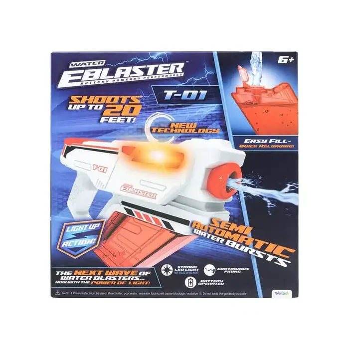 E-Blasters T-01 Water Blaster Plastic Battery-Powered Toy by E-Blasters
