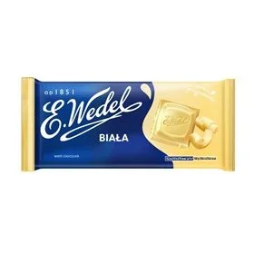 E.WEDEL WEISSE SCHOKOLADE 80G