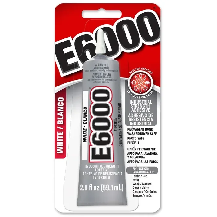 E6000 Industrial Strength Adhesive – White