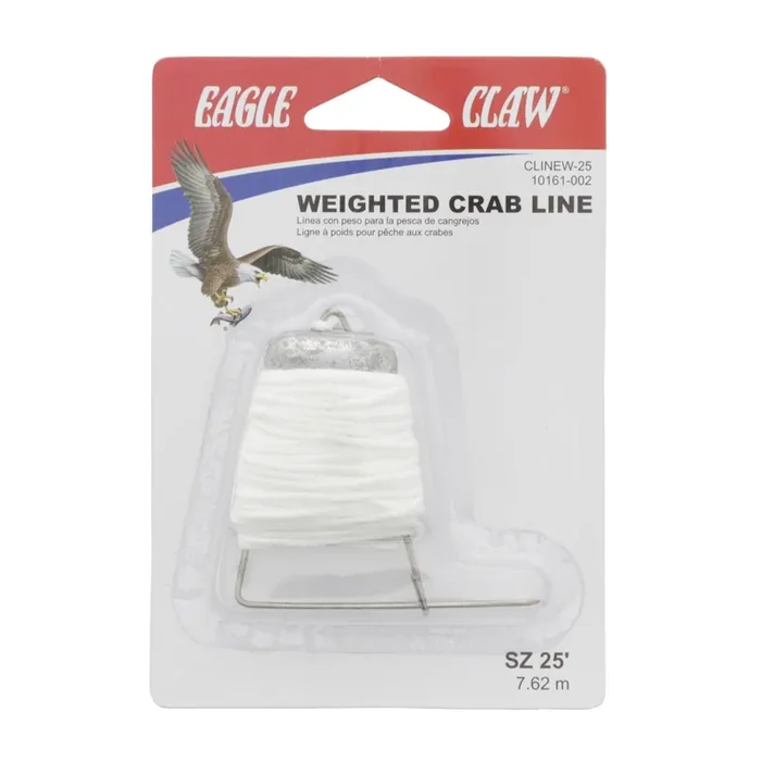 Eagle Claw 25‘ Weighted Crab Line