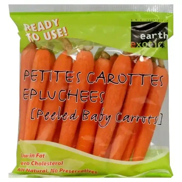 Earth Exotics Petite Peeled Baby Carrots