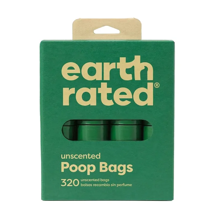 Earth Rated 320 bags on 20ct Refill Rolls – Unscented