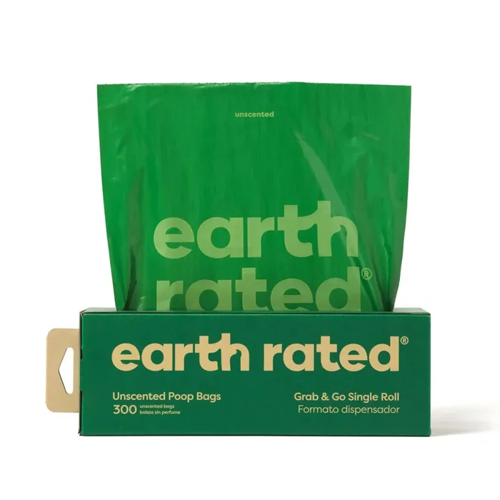 Earth Rated Unscented Poop Bags 300 ea