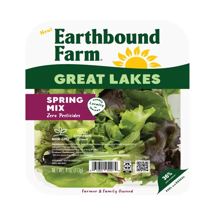 Earthbound Farm Greenhouse Spring Mix, 4 oz
