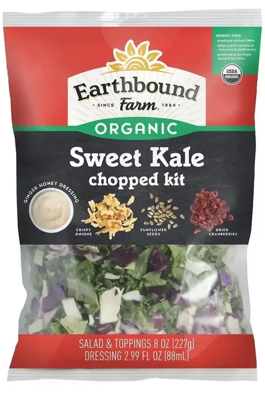 Earthbound Farm Organic Sweet Chopped Kale Kit