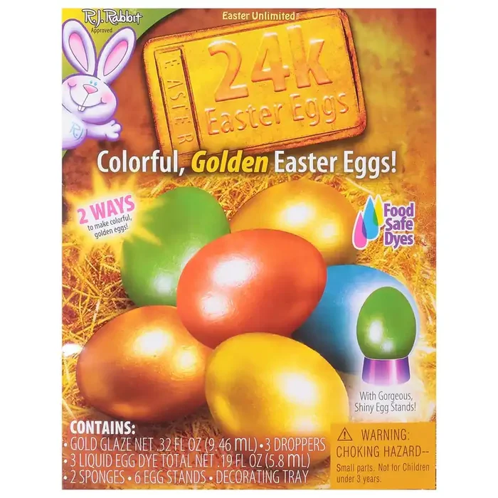 Easter Unlimited 24k Egg Coloring Kit 1 ea