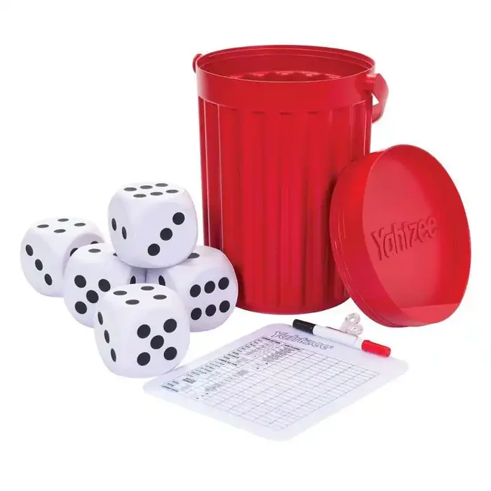 Eastpoint Giant Yahtzee Polypropylene Lawn Dice Game for 2-8 Players