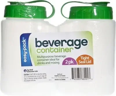 Easy Pack Beverage Container