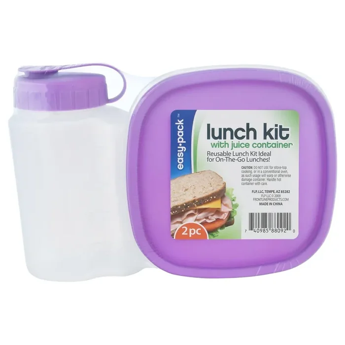 Easy Pack Ep Lunch Container & Juice Bottle