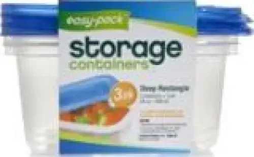 Easy Pack Rectangle Food Storage